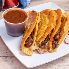1400S SPICES rehydrated chiles in a bowl ready to blend, helpful for easy sauce preparation