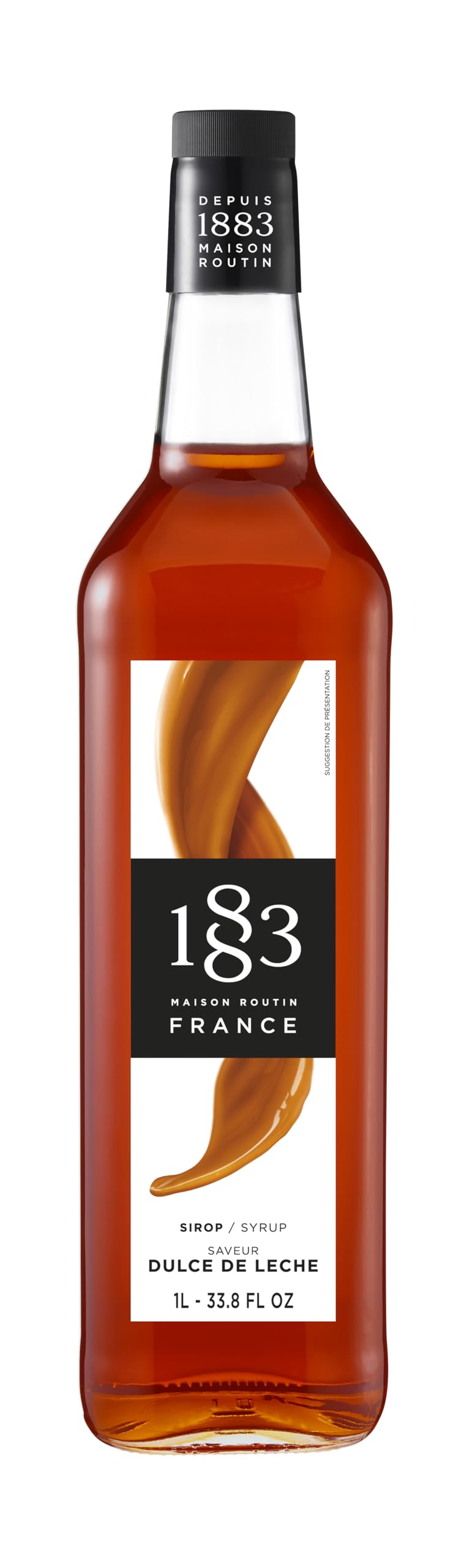 1883 MAISON ROUTIN front bottle showing label and premium 1L benefit