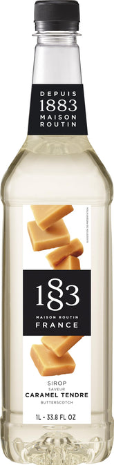 1883 MAISON ROUTIN front bottle shot showing label and 1L practical packaging benefit