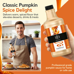1883 Maison Routin sauce pouring in stream demonstrating smooth consistency benefit