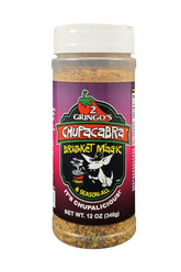 2 Gringos Chupacabra bottle front view showing label and size, highlights convenience