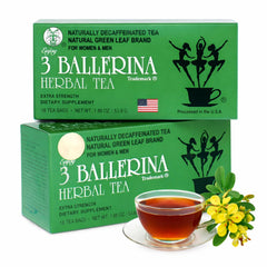 3 Ballerina front packaging showing extra strength benefit