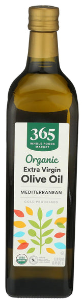 365 by Whole Foods Market bottle front view showing organic label and value