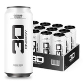 3D Citrus Frost front packaging showing vibrant can and 12-pack convenience