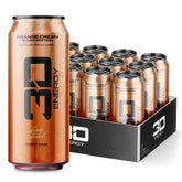 3D Orange Cream front can showing logo and vibrant design for an eye-catching shelf display