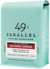 49th Parallel front packaging showing full 340 g bag and brand benefits