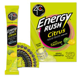4C Energy Rush Stix front packaging showing citrus value pack and quantity benefit