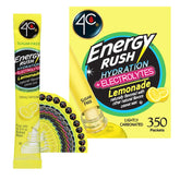 4C front packaging showing value pack and lemonade flavor for convenient hydration