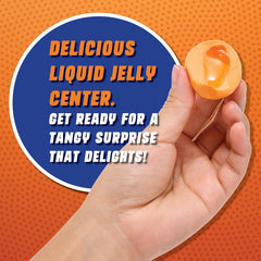 4YoreElves individually wrapped basketball-shaped gummy showing hygienic single-serve convenience