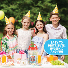 4YoreElves individually wrapped necklace emphasizing hygiene and convenient giving