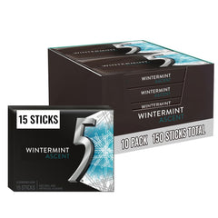 5 Gum Wintermint front packaging showing bold mint branding and compact benefit