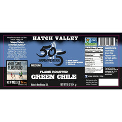 505 Southwestern jar open showing chunky chile texture and cooking convenience
