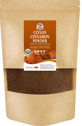 52USA front packaging showing organic Ceylon cinnamon and benefits