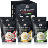 52USA front packaging showing six sealed konjac noodle packs and branding benefit
