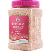 52USA front packaging showing 80oz coarse pink salt and clear branding benefit pantry-ready