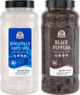 52USA bottle front view of Himalayan salt showing clean packaging and long-lasting supply