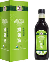 52USA bottle front view showing organic label and low sodium benefit