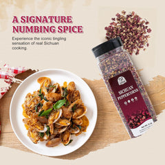 52USA crushed peppercorn powder showcasing color and easy seasoning