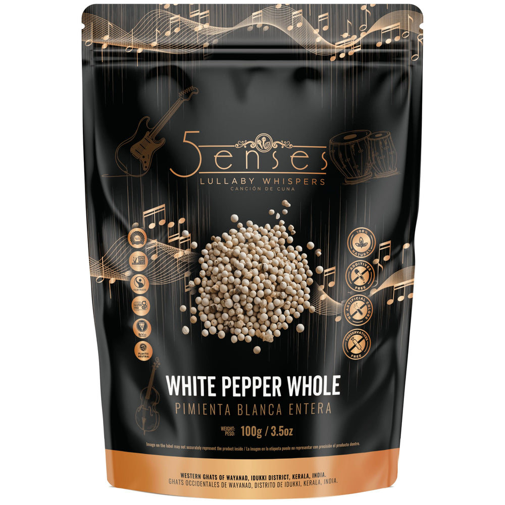5Senses front pouch showing resealable pack and clean branding for freshness