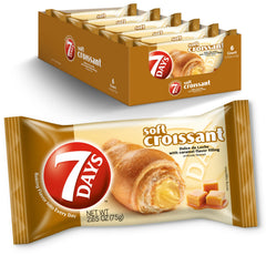7Days front packaging showing six individually wrapped croissants and convenience