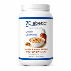 7Diabetic front canister showing branding and product benefit