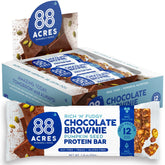 88 Acres front packaging showing bar count and flavor offering quick identification benefit