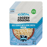 A Dozen Cousins front packaging showing pouch and brand for quick meals