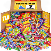 A Great Surprise front-facing 7 lb box useful for bulk party planning