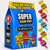 A Great Surprise front packaging showing 50-count bag and colorful pops for easy stocking