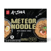 A-SHA front packaging showing 12-pack and Danzai flavor benefit convenience