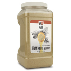 A&A Maple front jar showing label and reusable jar benefit