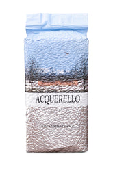 Acquerello front packaging 5.5 lb bag showing origin and benefit of consistent risotto results