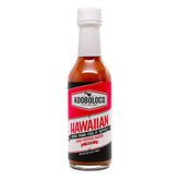 Adoboloco front label on 5oz bottle showing island design and medium heat