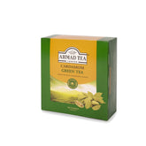 Ahmad Tea front packaging showing 100 teabags and product details, clear brand benefit
