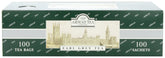 Ahmad Tea front packaging showing 100 teabags and clear product branding for convenience