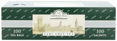 Ahmad Tea front packaging showing 100 teabags and clear product branding for convenience