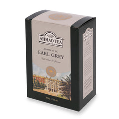 Ahmad Tea front tin showing label and premium packaging for easy shelf recognition