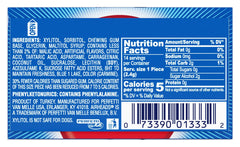 Airheads gum stick held in hand illustrating size and portion control