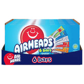 Airheads movie theatre box front showing branding and assortments for quick grab