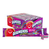 Airheads front packaging showing 18-pack, brand and easy sharing