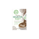 AIYA SINCE 1888 front package showing eight sweetened hojicha sticks for easy lattes