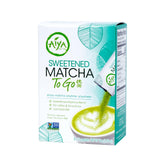 AIYA Since 1888 front packaging showing eight sealed matcha sticks for convenient use