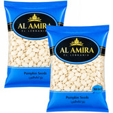Al-Amira front packaging showing twin 300g packs and clear product view for convenience