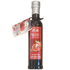 Al Wadi pomegranate molasses front bottle showing label and rich syrup, adds tangy depth
