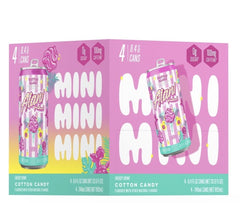 Alani Cotton Candy close-up of can surface and carbonation, highlighting flavor appeal