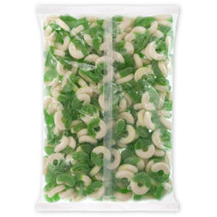 Albanese close-up of apple rings sugar texture revealing soft chew