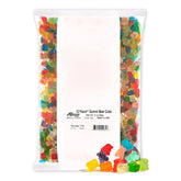 Albanese front of bag showing colorful gummi bears and 5-pound size — clear branding and bulk value