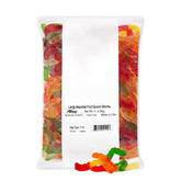 Albanese front packaging showing 5 lb bag and bold gummy worms, great for parties