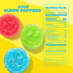 Albanese assorted flavors displayed to show blue raspberry lemon orange cherry green apple