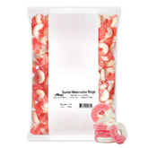 Albanese front packaging showing 4.5 lb bag and branding, clear value